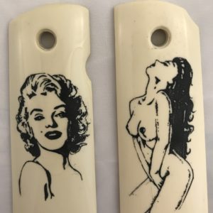 GOVERNMENT - FULL SIZE 1911 HANDGUN GRIP-MARILYN MONROE