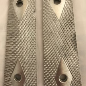 GOVERNMENT - FULL SIZE 1911 HANDGUN GRIP-PEWTER