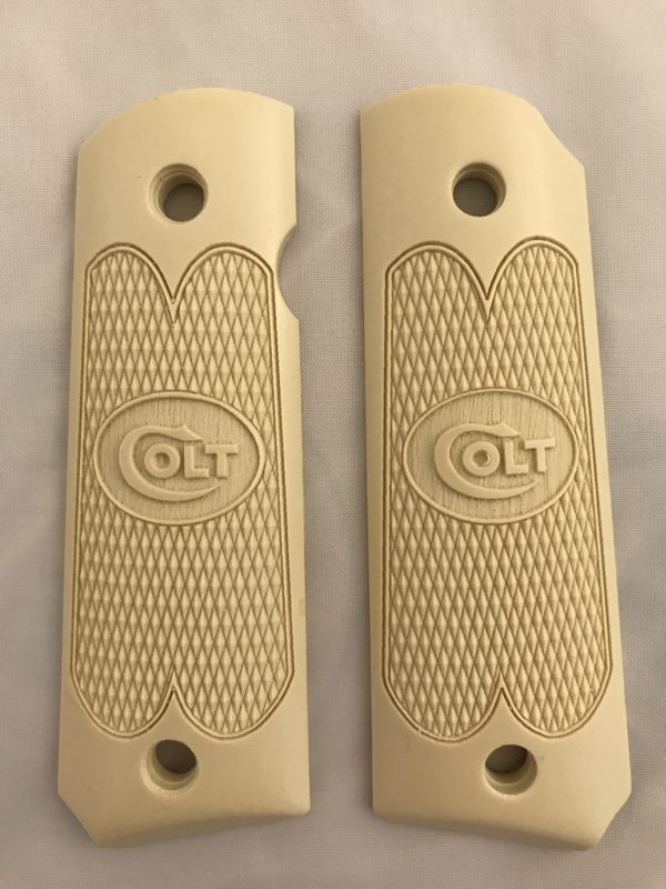 GOVERNMENT - FULL SIZE 1911 HANDGUN GRIP-COLT LOGO