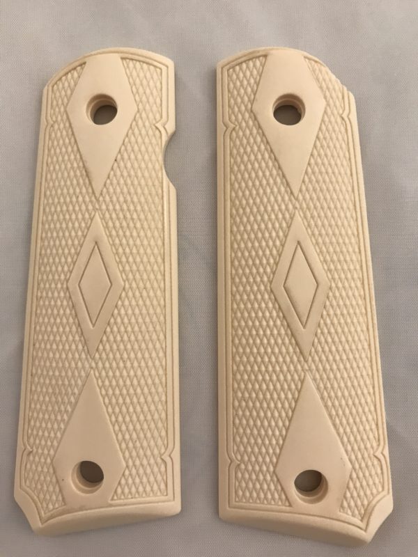 GOVERNMENT - FULL SIZE 1911 HANDGUN GRIP-TRIPLE DIAMOND