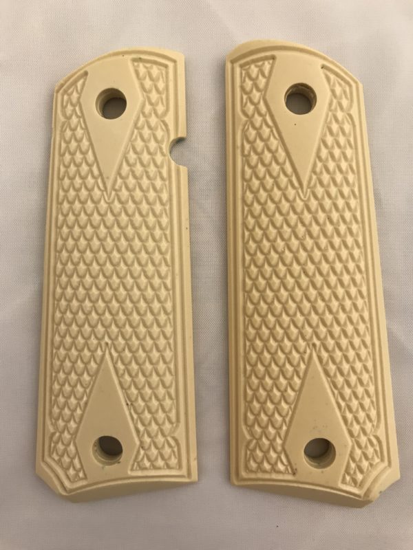 GOVERNMENT - FULL SIZE 1911 HANDGUN GRIP-DOUBLE DIAMOND DESIGN
