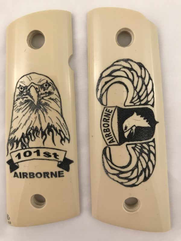 GOVERNMENT - FULL SIZE 1911 HANDGUN GRIP-101st AIRBORNE