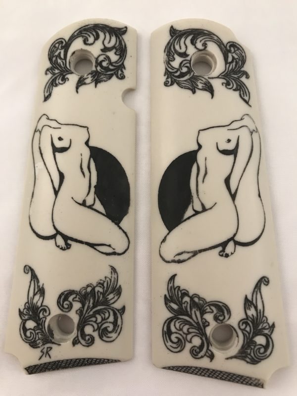 GOVERNMENT - FULL SIZE 1911 HANDGUN GRIP-NUDE