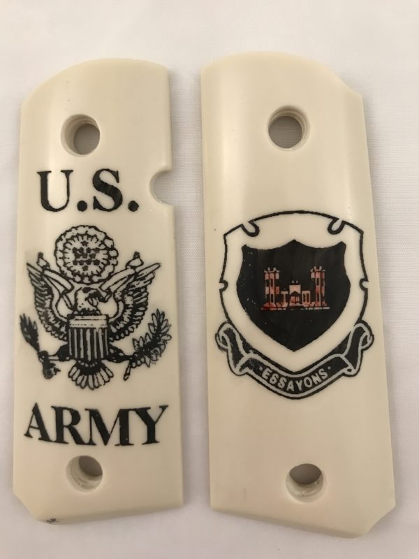 GOVERNMENT - FULL SIZE 1911 HANDGUN GRIP-ARMY ESSAYONS