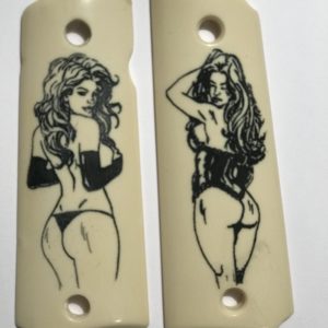 GOVERNMENT - FULL SIZE 1911 HANDGUN GRIP - WOMAN