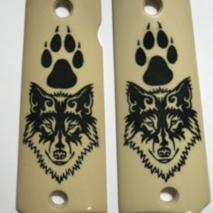 OFFICER - COMPACT HANDGUN GRIPS - WOLF