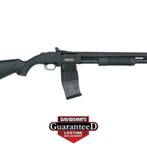 MOSSBERG 590M 12M/18.5CB W/ GHOST RING, HEAT SHIELD & MAGAZINE FED