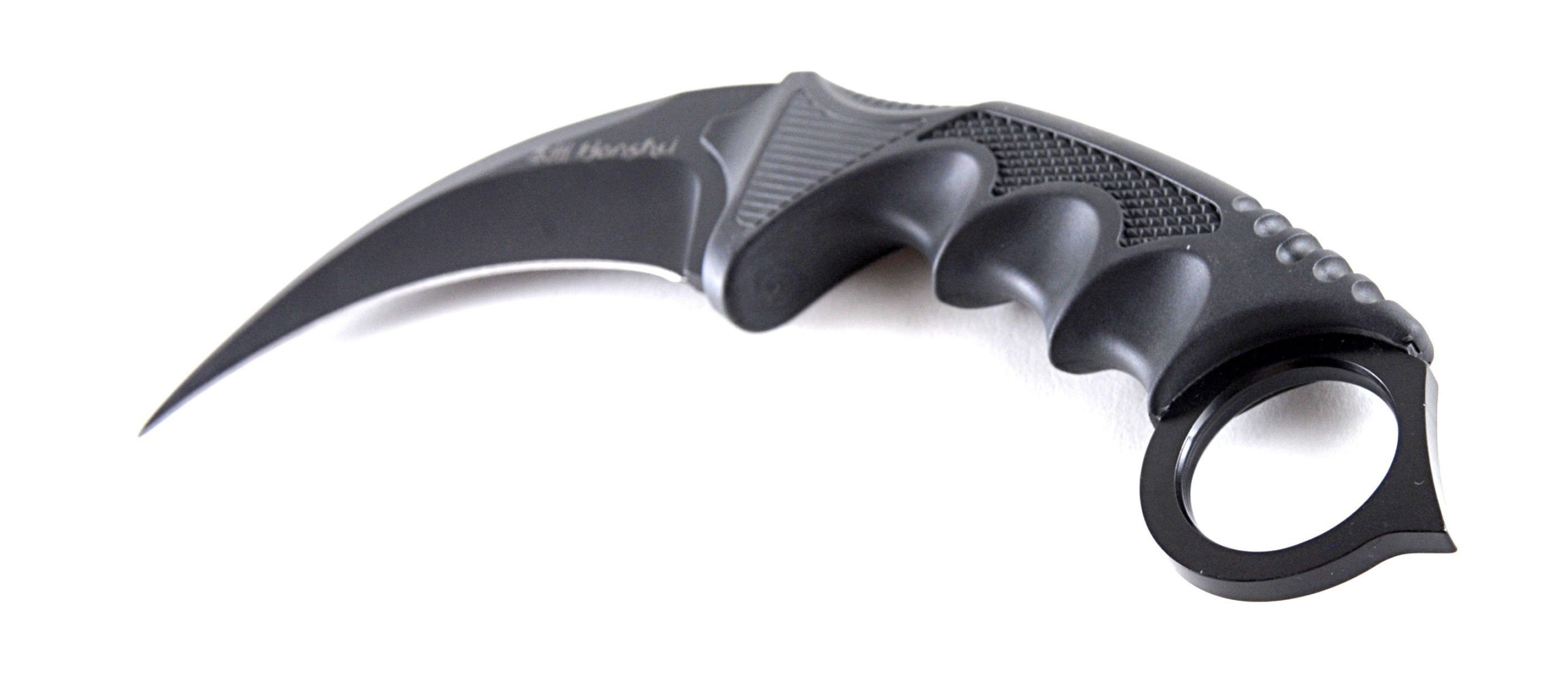 UNITED CUTLERY HONSHU KARAMBIT KNIFE BLACK W/ SHOULDER SHEATH - Gun Gear