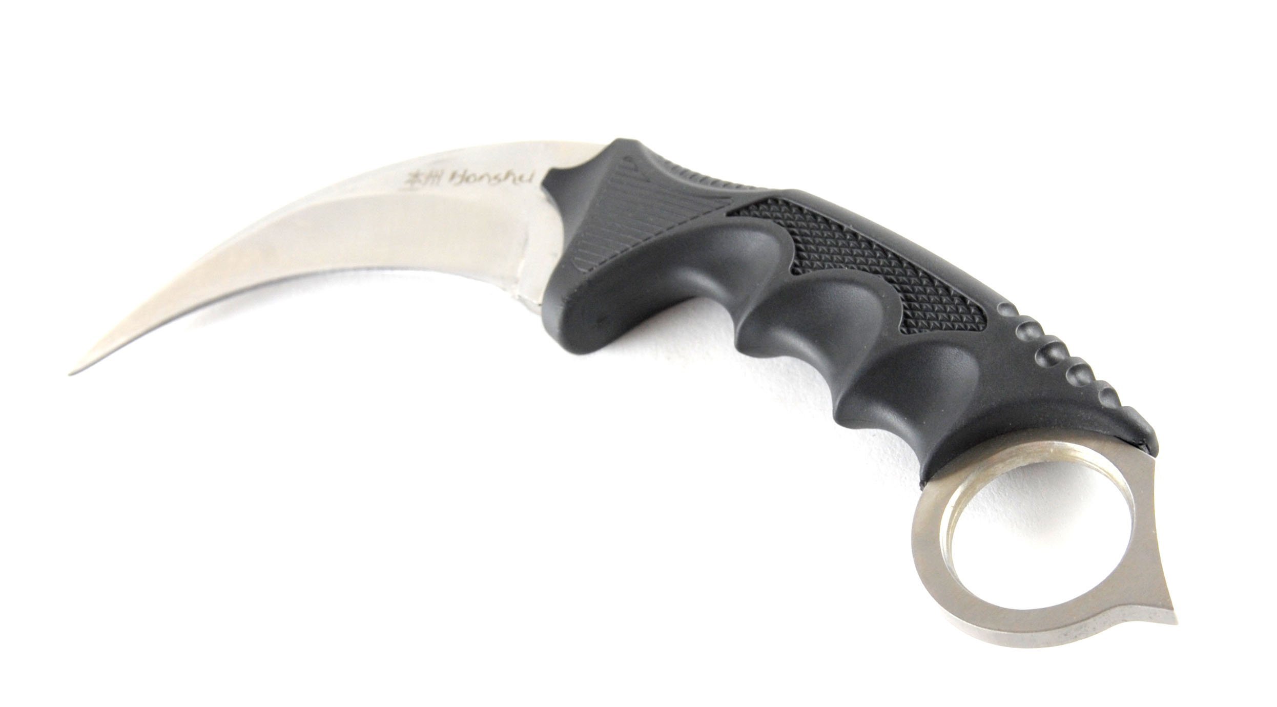 UNITED CUTLERY HONSHU KARAMBIT KNIFE SILVER W/ BOOT SHEATH - Gun Gear