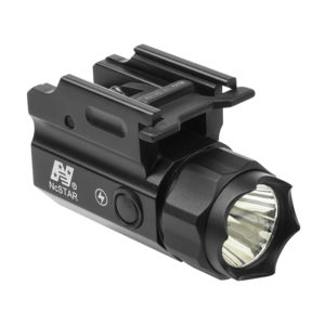 3W 150 Lumen Led Compact Flashlight Quick Release Mount/ With Strobe