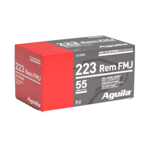 AGUILA AMMUNITION 223REM 55GR FMJ 50 ROUND BOX