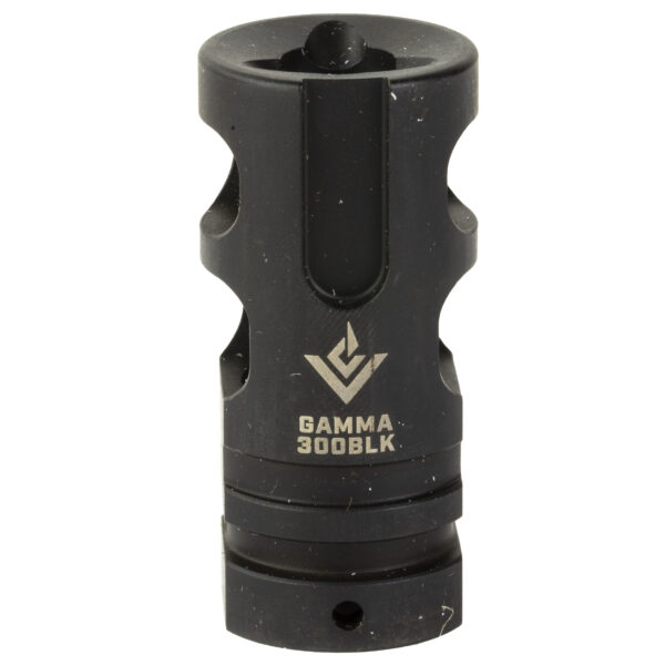 AERO PRECISION GAMMA 300 BLACKOUT MUZZLE BRAKE BLACK NITRIDE 5/8X24