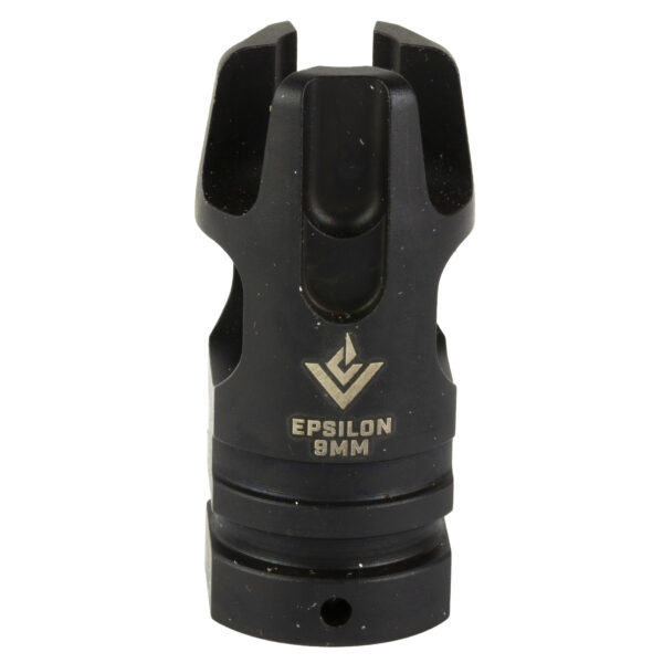 AERO PRECISION EPSILON 9MM MUZZLE BREAK 1/2X28 IN NITRIDE