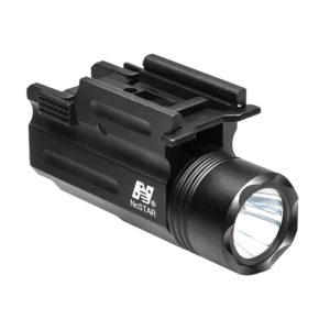 Compact Pistol And Rifle Flashlight-Green Laser/Quick Release Weaver Mount