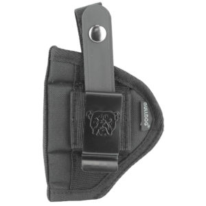 Bulldog Extreme  Nylon Pistol Holster Belt Loop & Clip- Med Revolvers- Ambidextrous