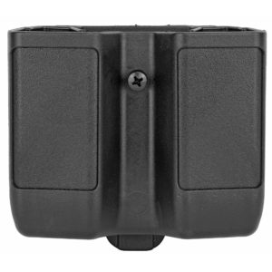 BLACKHAWK DOUBLE MAGAZINE POUCH FOR 9/40/45 KYDEX MATTE BLACK