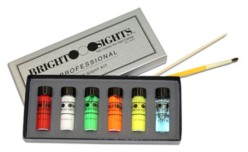 Bright Sights Gun Sight Paint Kit - HI-VIZ GLOW - Gun Gear