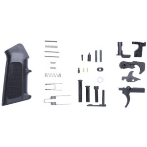 CMMG AR-10 / 308WIN LOWER RECEIVER PARTS KIT W/ BLACK FINISH - 38CA6DC