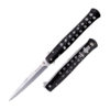 COLD STEEL TI-LITE - 6" FOLDING KNIFE, SPEAR POINT, PLAIN EDGE W/FLIPPER/POCKET CLIP