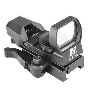 Red & Green Reflex Sight/4 Reticles/Qr Mnt/Black
