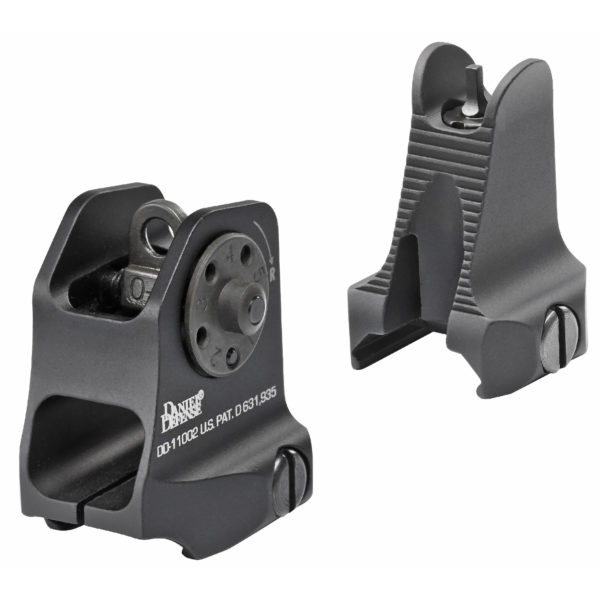 DANIEL DEFENSE AR-15 IRON SIGHT FIXED FRONT-REAR SIGHT COMBO