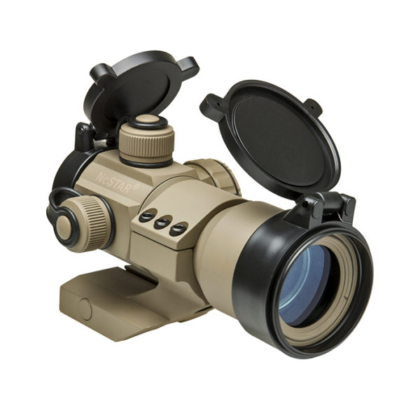 Tactical Red/ Green/ Blue Dot With Cantilever Weaver Mount/ Tan