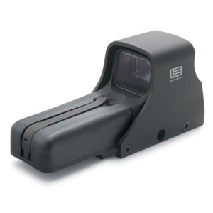 EOTECH 512.A65 RED DOT SIGHT WITH 68 MOA RING 1-MOA DOT WITH REAR BUTTON CONTROLS IN BLACK