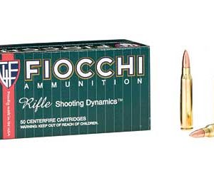 FIOCCHI 223REM 62 GRAIN FMJBT 50 ROUND BOX