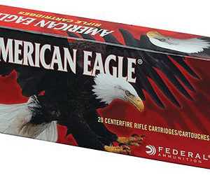 FEDERAL AMERICAN EAGLE 223REM 62 GRAIN FMJ 20 ROUND BOX