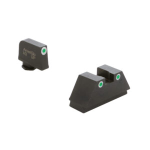 AMERIGLO TALL SUPPRESSOR SERIES 3 DOT SIGHTS GREEN-WHITE OUTLINE FOR ALL GLOCKS