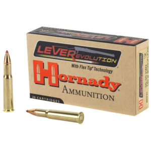 HORNADY LEVEREVOLUTION 30-30 WINCHESTER AMMO 140 GR MONOFLEX 20 ROUND BOX
