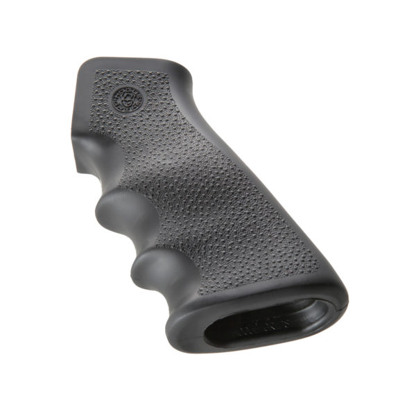 HOGUE OVERMOLDED GRIP AR-15/M16 RUBBER FINGER GROOVES - BLACK