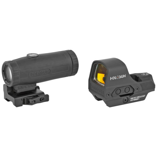 HOLOSUN HS510C RED DOT SIGHT WITH HM3X MAGNIFIER FLIP-TO-SIDE ROMEO & JULIET