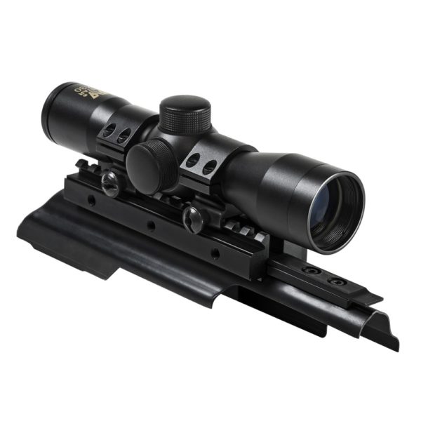 Ncstar® Ak Tri-Rail Cover/ 4X30 Scope And Rings Combo