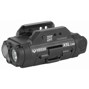 VIRIDIAN X5L G3 UNIVERSAL TACTICAL LIGHT-GREEN LASER-HD CAMERA COMBO 500LM-LED