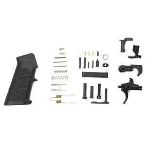 LBE UNLIMITED AR-15 LOWER PARTS KIT WITH PISTOL GRIP & TRIGGER GUARD