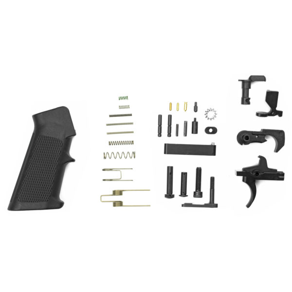 LBE UNLIMITED AR-15 LOWER PARTS KIT WITH PISTOL GRIP & TRIGGER GUARD