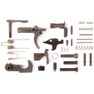 LBE UNLIMITED AR-15 LOWER PARTS KIT WITHOUT TRIGGER GUARD OR PISTOL GRIP