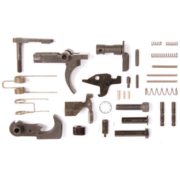 LBE UNLIMITED AR-15 LOWER PARTS KIT WITHOUT TRIGGER GUARD OR PISTOL GRIP