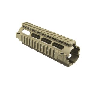Ar15 Carbine Length Picatinny Quadrail Handguard/ Tan