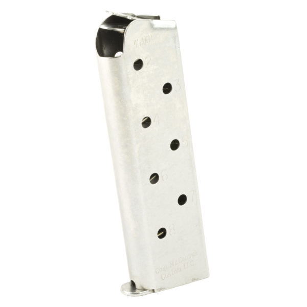 CHIP MCCORMICK MATCH GRADE FULL SIZE 1911 MAGAZINE 45ACP W/ 8RD CAPACITY STAINLESS