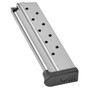CHIP MCCORMICK RANGE PRO MAGAZINE FOR 1911 9MM WITH 10 ROUND CAPACITY STAINLESS
