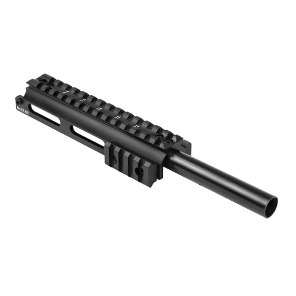 Sks Gas Tube Picatinny Rail Scope Mount With Two Side Rails
