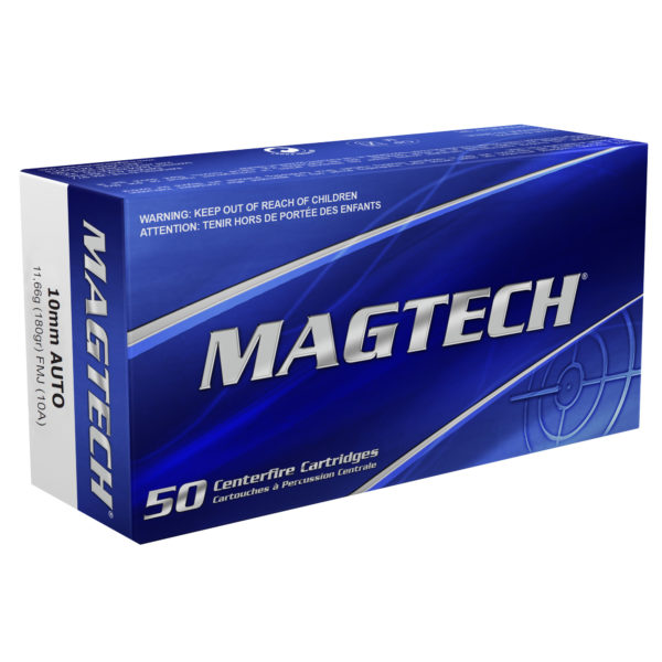 MAGTECH 10MM 180 GRAIN FMJ 50 ROUND BOX