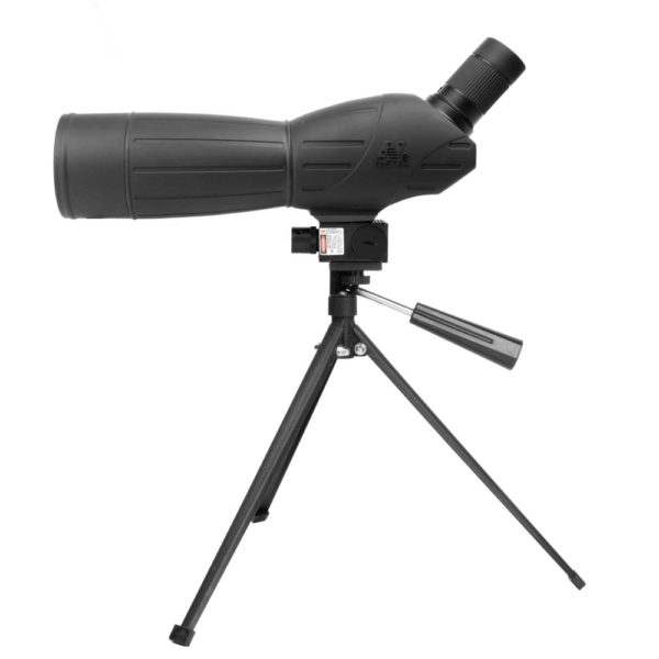 NCSTAR 15X-45X 60MM SPOTTING SCOPE WITH TRIPOD AND RED LASER