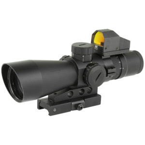 NCSTAR MARK III 3-9X42 SCOPE 42MM MIL-DOT LENS WITH MICRO RED DOT 3 MOA