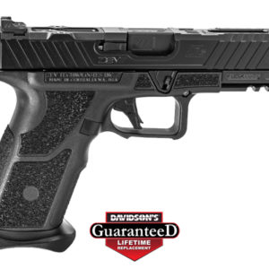 ZEV TECHNOLOGIES OZ9 PISTOL 9MM 4.48 BLACK BARREL W/ FIBER OPTIC 17RD