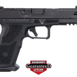 ZEV TECHNOLOGIES OZ9 PISTOL 9MM 4.48 BLACK THREADED BARREL W/ FIBER OPTIC 17RD