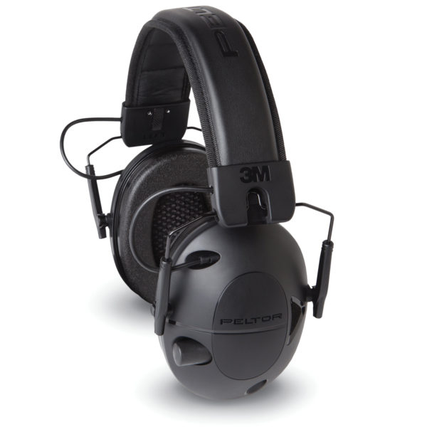 3M-PELTOR SPORT TACTICAL ELECTRONIC EARMUFF 100 NRR 22 w/ 3.5 MM AUDIO INPUT JACK