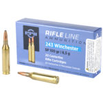 PRVI PARTIZAN 243 WIN 100 GRAIN SOFT POINT 20 ROUND BOX
